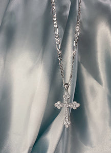 "beloved" cross necklace
