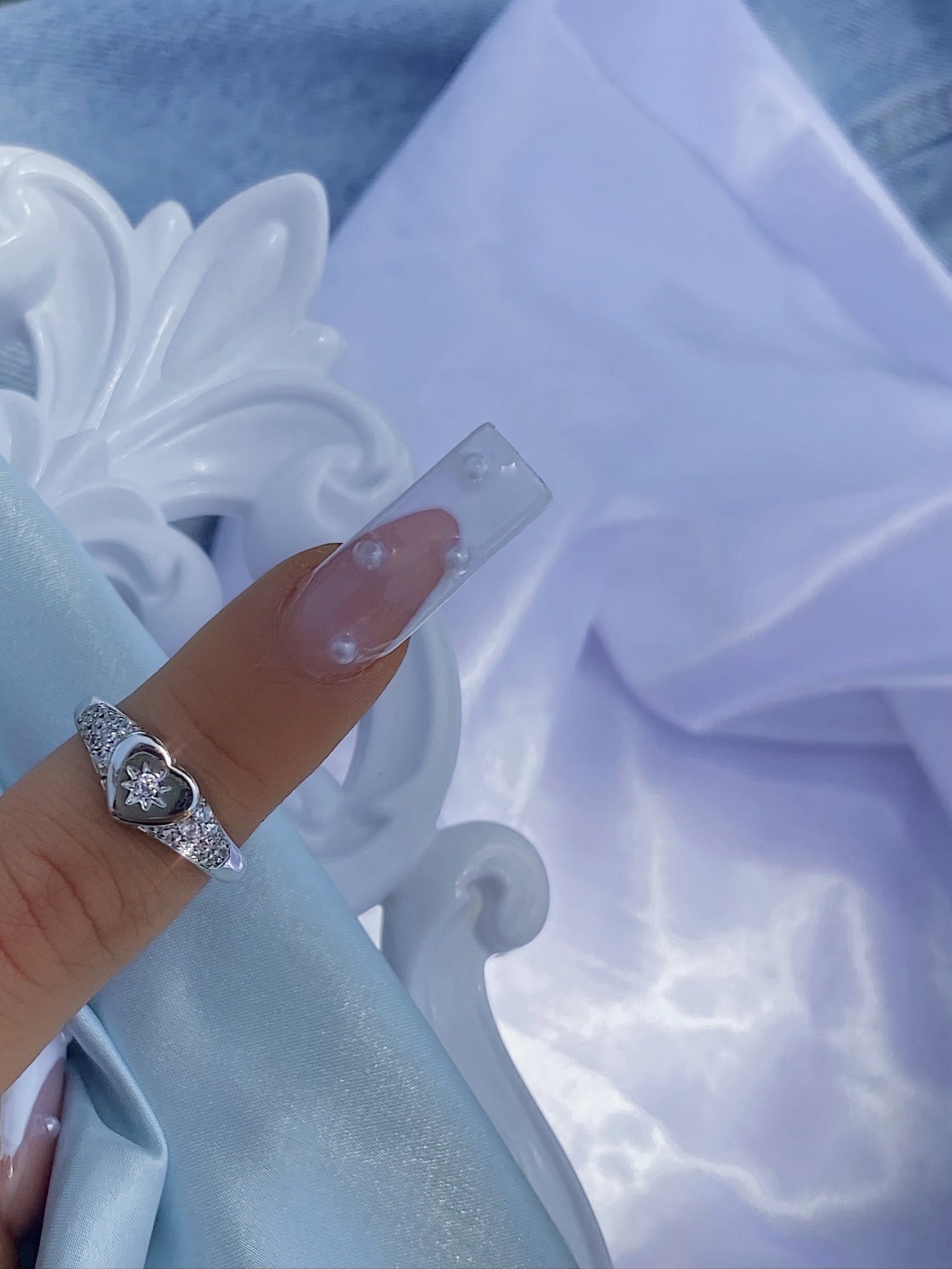 “starburst” ring