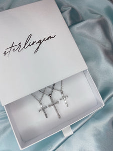 “bliss” cross necklace