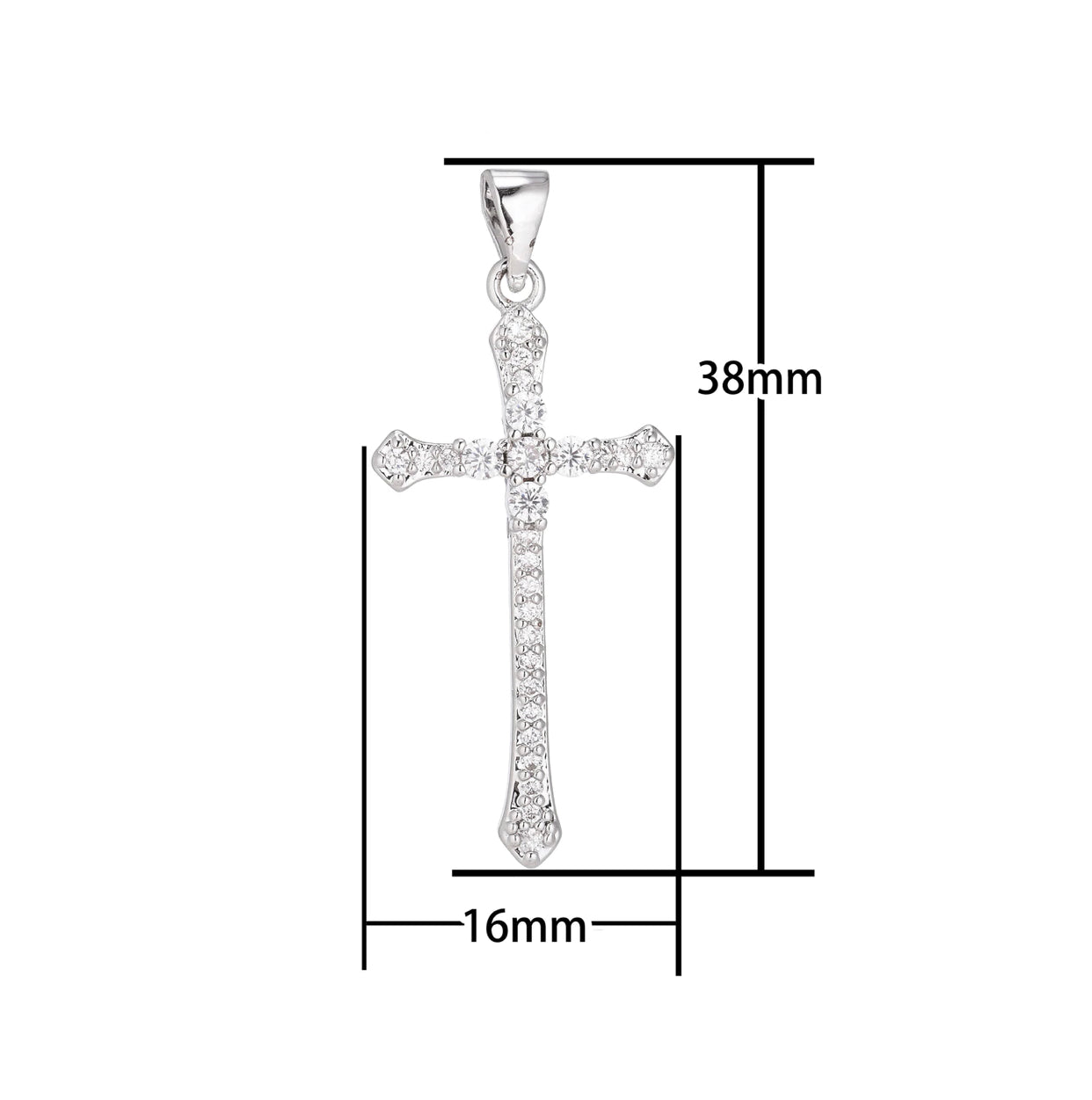 “bliss” cross necklace